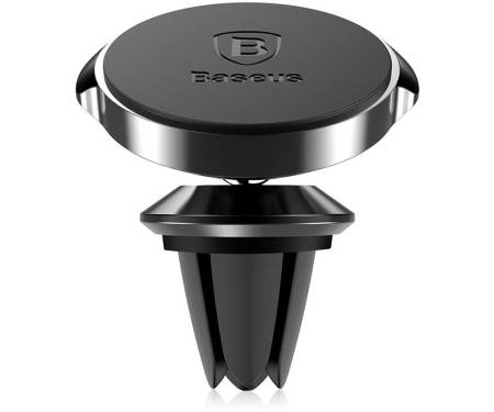 Автодержатель Baseus Small ears series Magnetic suction bracket (Air outlet type) Black