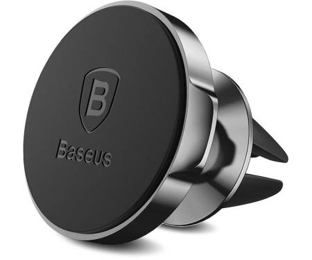 Автодержатель Baseus Small ears series Magnetic suction bracket (Air outlet type) Black