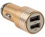 Автомобильное зарядное устройство GOLF GF-C06 Car charger 2USB 2.1A Gold