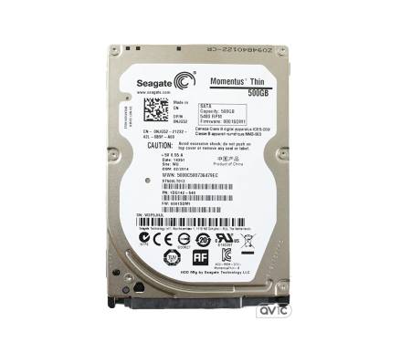 Жесткий диск Seagate Momentus Thin ST500LT012