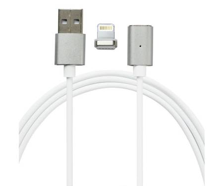 Кабель Mocolo SJX022 magnetic cable For Lightning 1M Silver