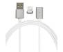 Кабель Mocolo SJX022 magnetic cable For Lightning 1M Silver