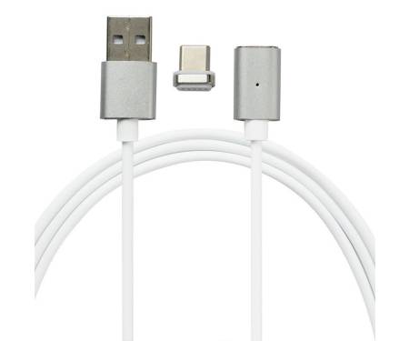 Кабель Mocolo SJX025 magnetic cable For Micro 1M Silver