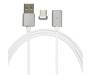 Кабель Mocolo SJX025 magnetic cable For Micro 1M Silver