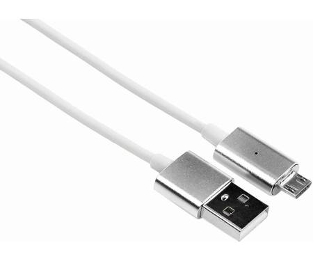 Кабель Mocolo SJX025 magnetic cable For Micro 1M Silver