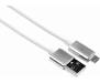 Кабель Mocolo SJX025 magnetic cable For Micro 1M Silver