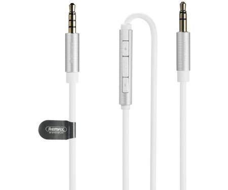 Кабель Remax RL-S120 Smart Aux Cable White