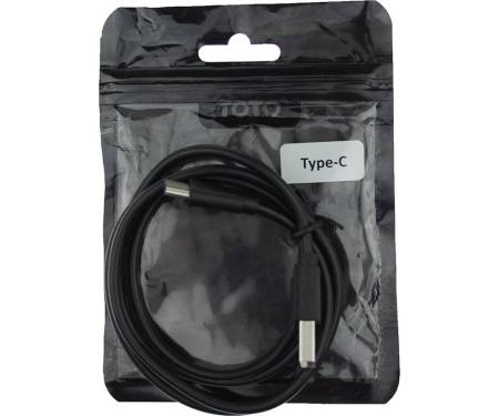 Кабель TOTO TKZ-63 USB cable Type-C 1m Black