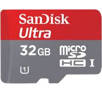 Карта памяти SanDisk microSDHC class 10 UHS-I Ultra 32Gb