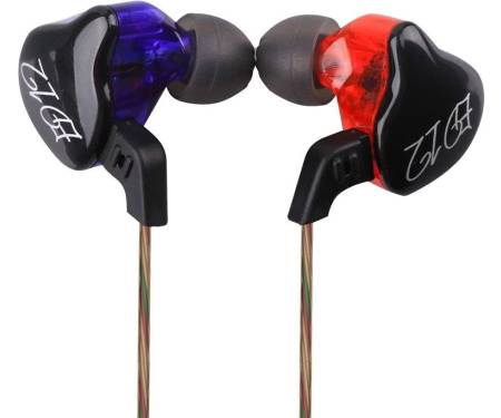 Наушники Knowledge Zenith ED12 Mic Blue-Red