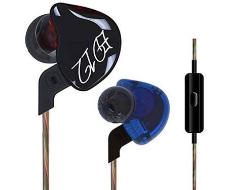 Наушники Knowledge Zenith ED12 Mic Blue-Red