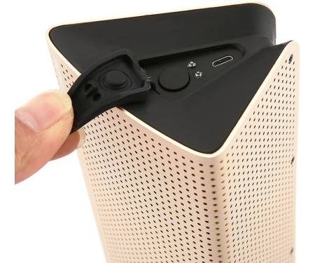 Портативная акустика Remax RB-M7 Desktop Speaker Gold