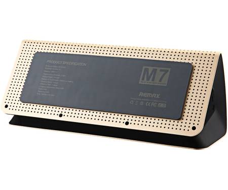 Портативная акустика Remax RB-M7 Desktop Speaker Gold