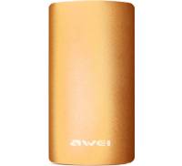 Портативная батарея AWEI P82K Power Bank 8000mAh Li-Polimer Gold