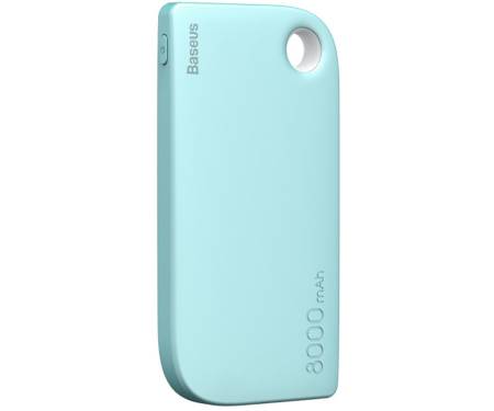Портативная батарея Baseus Fan Dual output Power Bank 8000 mAh Blue