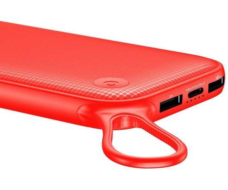 Портативная батарея Baseus Power Bank Powerful Type-C PD QC3.0 Quick Charge 20000 mAh Red