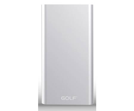 Портативная батарея GOLF Power Bank 10000 mAh Edge 10 Li-pol Silver