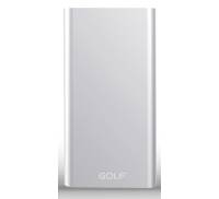 Портативная батарея GOLF Power Bank 10000 mAh Edge 10 Li-pol Silver