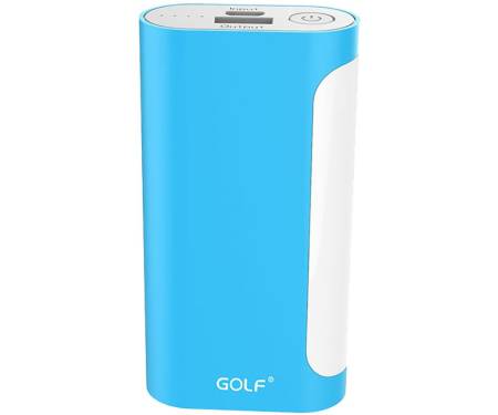 Портативная батарея GOLF Power Bank 5000 mAh GF-D12GB 2.1A Li-pol Blue