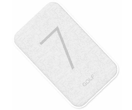Портативная батарея GOLF Power Bank 7000 mAh G25 3.1A Li-pol White