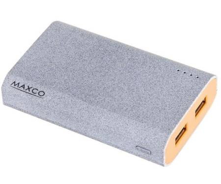 Портативная батарея Maxco MA-7800 Apache Power Bank Power IQ 1A/2,1А Li-Pol 7800 mAh Grey