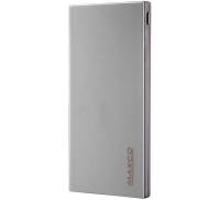 Портативная батарея Maxco MM-5000 Matrix Power Bank Power IQ 2,1А Li-Pol 5000 mAh Silver