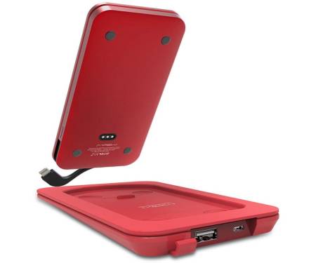 Портативная батарея MiPow Power Cube 7000 mAh for Apple Red