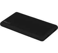 Портативная батарея Recci RD-10000 Dynamic Power Bank Power IQ 1A/2,1А Li-Pol 10000 mAh Black