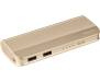 Портативная батарея Recci RE-10000 Elegant Power Bank Power IQ 1A/2,1А Li-Pol 10000 mAh Gold