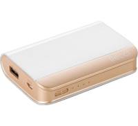 Портативная батарея Recci RE-7500 Elegant Power Bank Power IQ 2,1А Li-Pol 7500 mAh White
