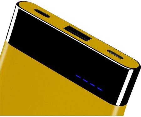 Портативная батарея Recci RE-8000 Eight Power Bank Power IQ 1A/2,1А Li-Pol 8000 mAh Gold