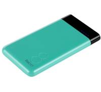 Портативная батарея Recci RE-8000 Eight Power Bank Power IQ 1A/2,1А Li-Pol 8000 mAh Green