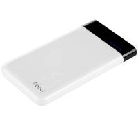 Портативная батарея Recci RE-8000 Eight Power Bank Power IQ 1A/2,1А Li-Pol 8000 mAh White