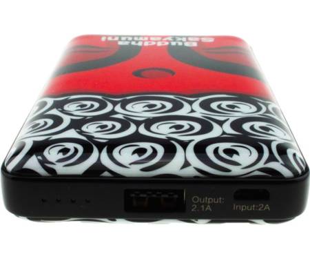Портативная батарея Recci RF-12000 Faith Power Bank Power IQ 1A/2,1А Li-Pol 12000 mAh Buddha