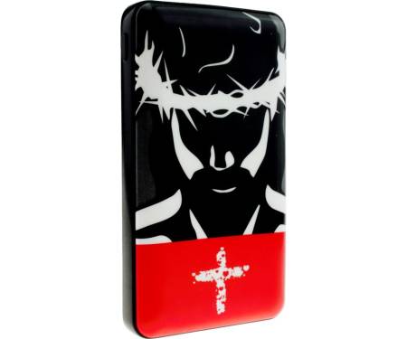 Портативная батарея Recci RF-12000 Faith Power Bank Power IQ 1A/2,1А Li-Pol 12000 mAh Christ