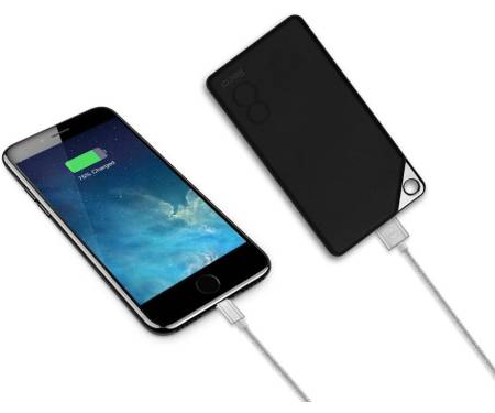 Портативная батарея Recci RG-8000 Gallop Power Bank Power IQ 2,1А Li-Pol 8000 mAh Black