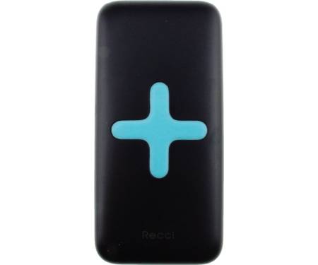 Портативная батарея Recci RK-7000 Power Bank Power IQ 2,1А Li-Pol 7000 mAh Black