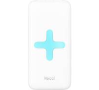 Портативная батарея Recci RK-7000 Power Bank Power IQ 2,1А Li-Pol 7000 mAh White