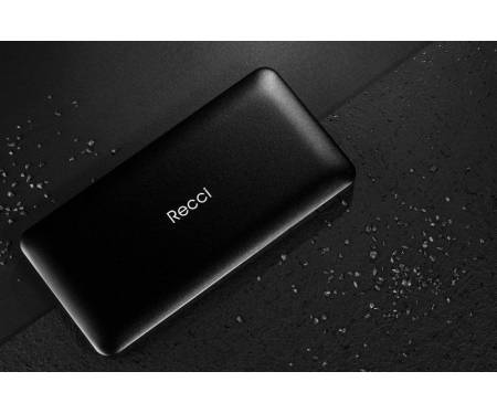 Портативная батарея Recci RN-10000 Noble Power Bank Power IQ 2,1А Li-Pol 10000 mAh Black