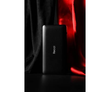 Портативная батарея Recci RN-10000 Noble Power Bank Power IQ 2,1А Li-Pol 10000 mAh Black