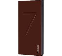 Портативная батарея Recci RS-7000 Seven Power Bank Power IQ 1A/2,1А Li-Pol 7000 mAh Brown