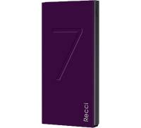Портативная батарея Recci RS-7000 Seven Power Bank Power IQ 1A/2,1А Li-Pol 7000 mAh Purple