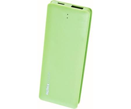 Портативная батарея Remax Power Bank Candy Series 5000 mAh Green