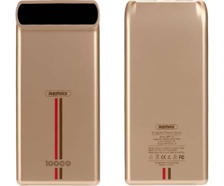 Портативная батарея Remax Power Bank Kincree RPP-18 10000 mah Gold