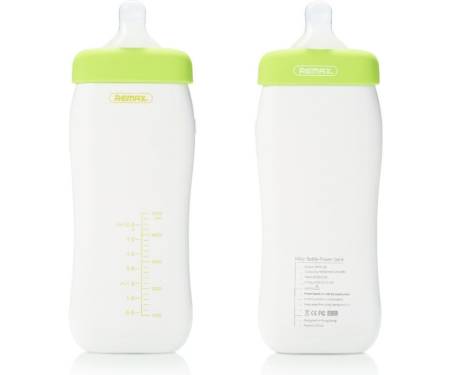 Портативная батарея Remax Power Bank Milky bottle Series 5500 mah Green