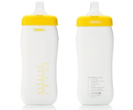 Портативная батарея Remax Power Bank Milky bottle Series 5500 mah Yellow