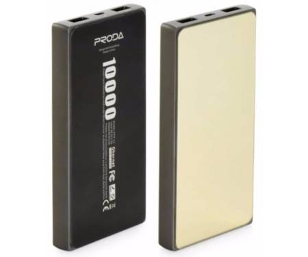 Портативная батарея Remax Power Bank Proda Superalloy PPP-12 10000 mah Gold
