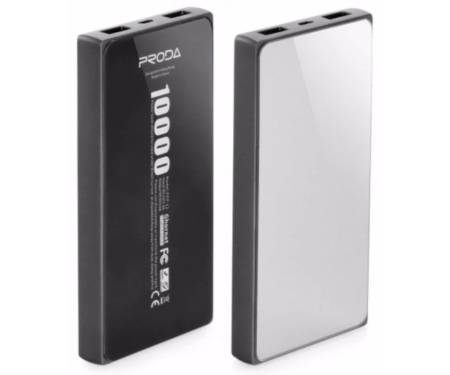 Портативная батарея Remax Power Bank Proda Superalloy PPP-12 10000 mah Silver