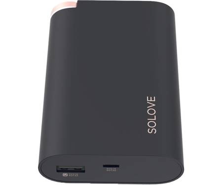 Портативная батарея Solove AirS 8000mAh External Power Bank Normal edition Black