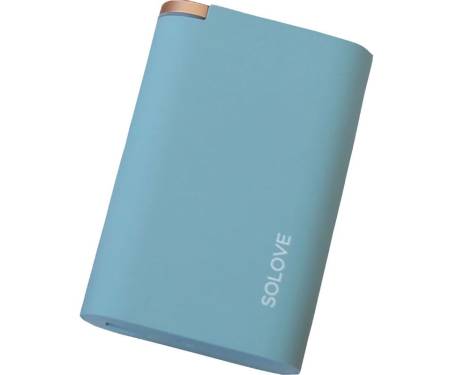 Портативная батарея Solove AirS 8000mAh External Power Bank Normal edition Ligth blue